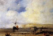 Richard Parkes Bonington On the Coast of Picardy painting